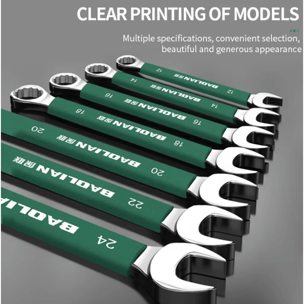 BaoLian Durable Wrench 830mm Plum Blossom DoubleEnded Auto Repair Tool 1