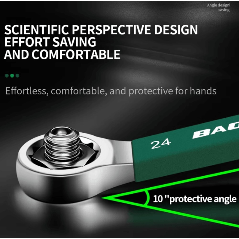 BaoLian Durable Wrench 830mm Plum Blossom DoubleEnded Auto Repair Tool 2