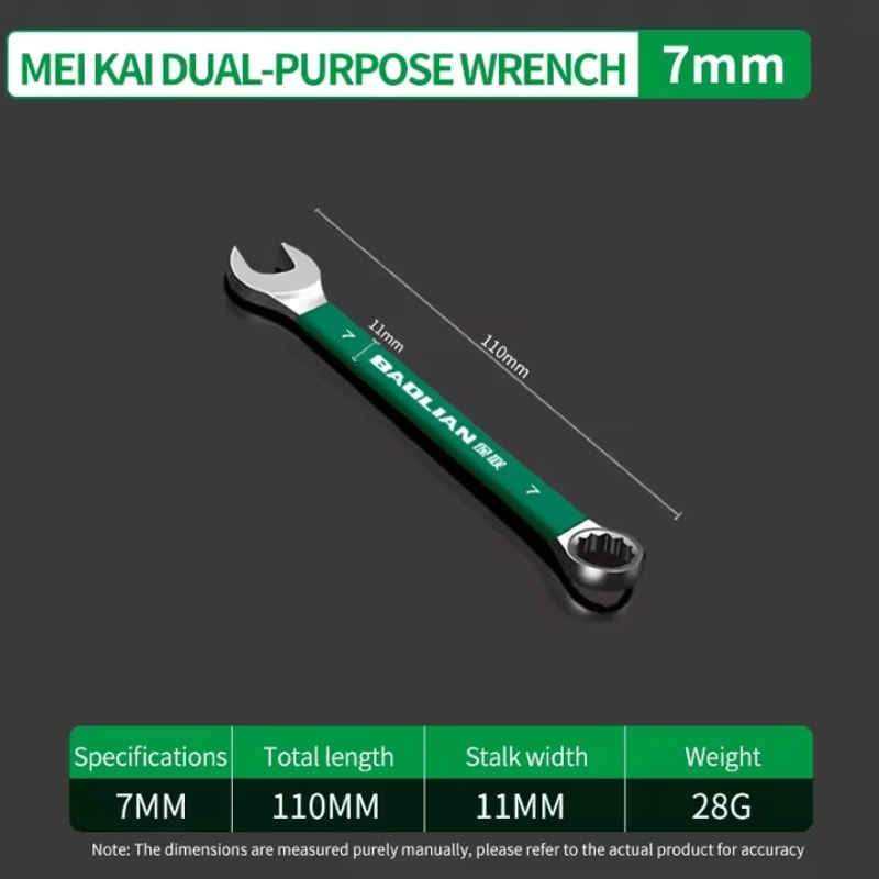 BaoLian Durable Wrench 830mm Plum Blossom DoubleEnded Auto Repair Tool 6
