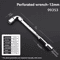TUOSEN LType Pipe Wrench Double Head Outer Hexagon Socket Sleeve Spanner 11