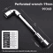 TUOSEN LType Pipe Wrench Double Head Outer Hexagon Socket Sleeve Spanner 18