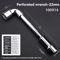 TUOSEN LType Pipe Wrench Double Head Outer Hexagon Socket Sleeve Spanner 19
