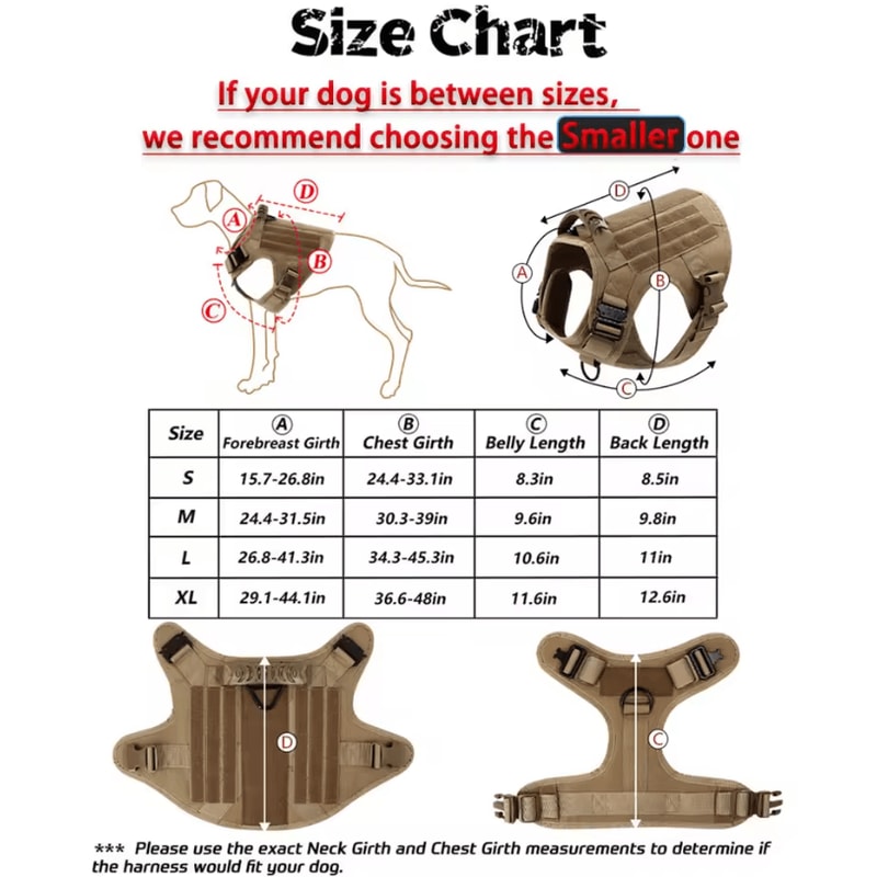 Large Dog Harness And Leash Set Training Walking Vest For German Shepherds And Malinois 1