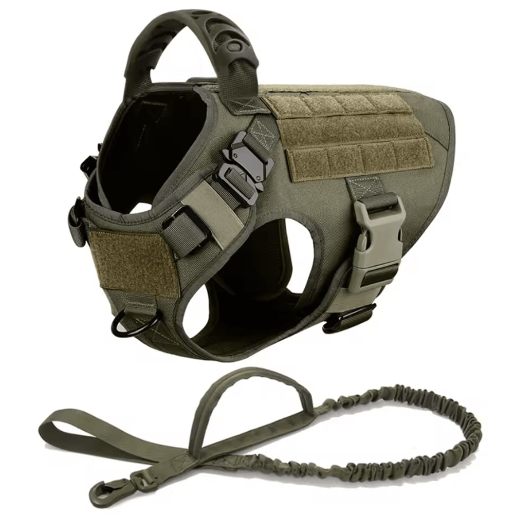 Large Dog Harness And Leash Set Training Walking Vest For German Shepherds And Malinois 13