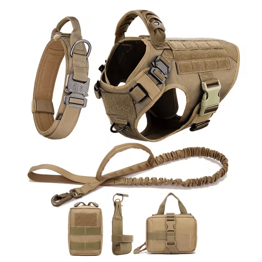 Large Dog Harness And Leash Set Training Walking Vest For German Shepherds And Malinois 19