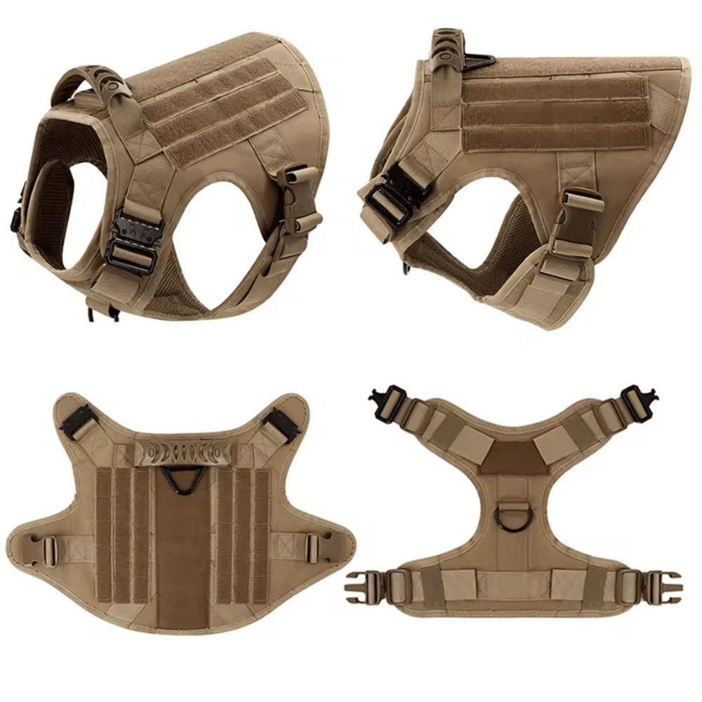 Large Dog Harness And Leash Set Training Walking Vest For German Shepherds And Malinois 3