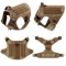 Large Dog Harness And Leash Set Training Walking Vest For German Shepherds And Malinois 3