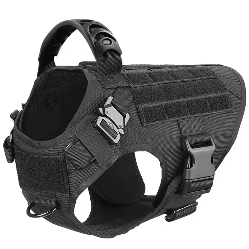 Large Dog Harness And Leash Set Training Walking Vest For German Shepherds And Malinois 8