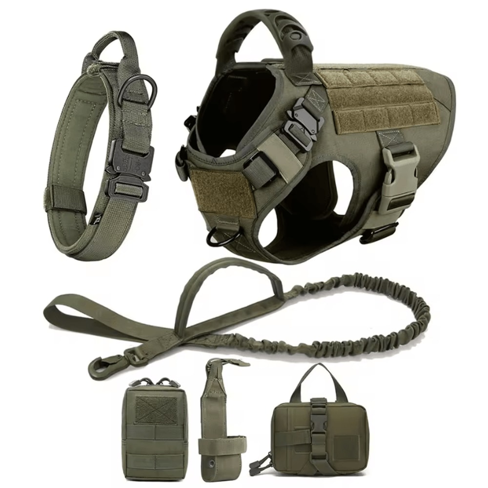 Large Dog Harness And Leash Set Training Walking Vest For German Shepherds And Malinois 21