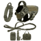 Large Dog Harness And Leash Set Training Walking Vest For German Shepherds And Malinois 21