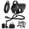Military Large Dog Harness Set Tactical Vest With Collar Leash Bags And Patches 0
