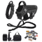 Military Large Dog Harness Set Tactical Vest With Collar Leash Bags And Patches 0