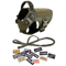 Military Large Dog Harness Set Tactical Vest With Collar Leash Bags And Patches 13