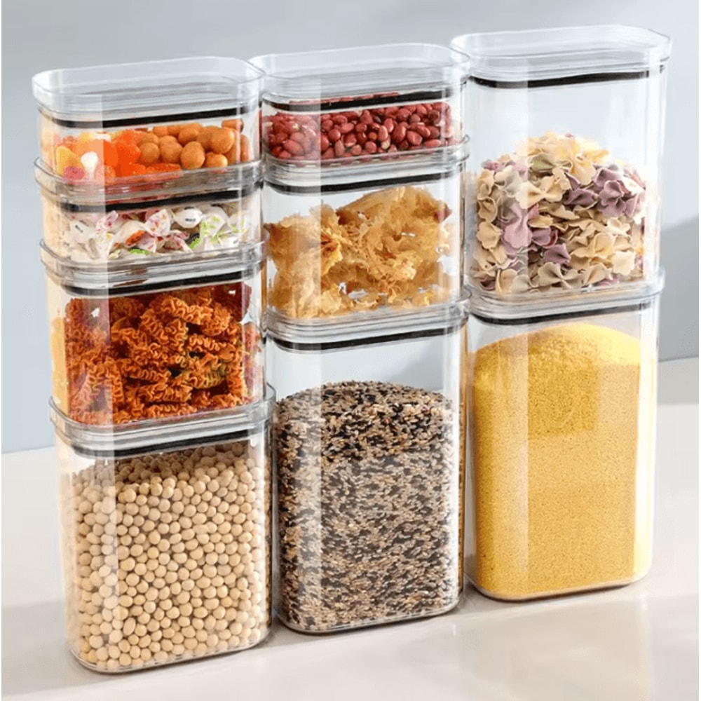 Sealed Jars Large Capacity MoistureProof Kitchen Storage Containers 1