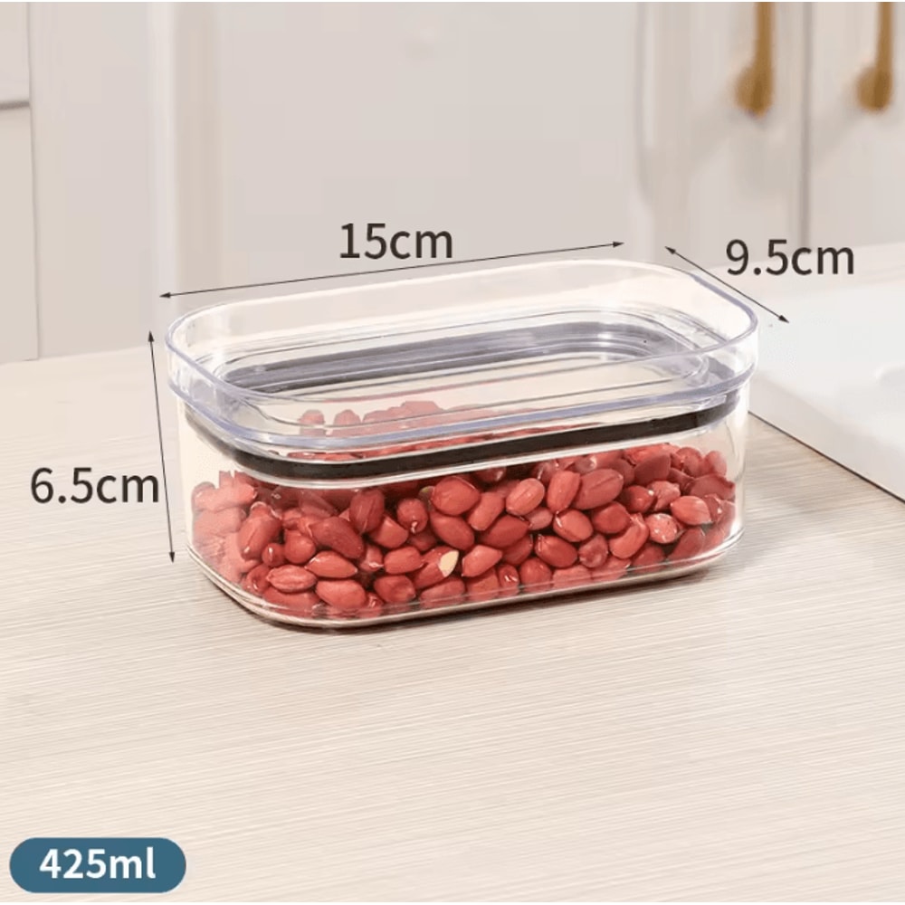 Sealed Jars Large Capacity MoistureProof Kitchen Storage Containers 6