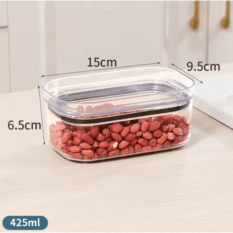 Sealed Jars Large Capacity MoistureProof Kitchen Storage Containers 6