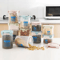 Sealed Storage Jars Transparent Multigrain Cereal Containers For Kitchen Organization 1
