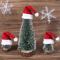 Christmas Table Decorations Mini Santa Hats For Fork Knife And Cutlery 2