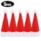 Christmas Table Decorations Mini Santa Hats For Fork Knife And Cutlery 5