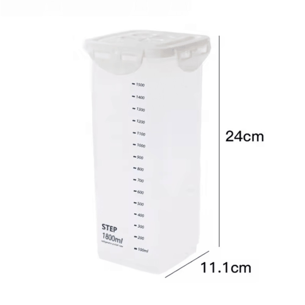 Sealed Kitchen Jars Grain Storage Tanks With Scale MoistureProof Design 9