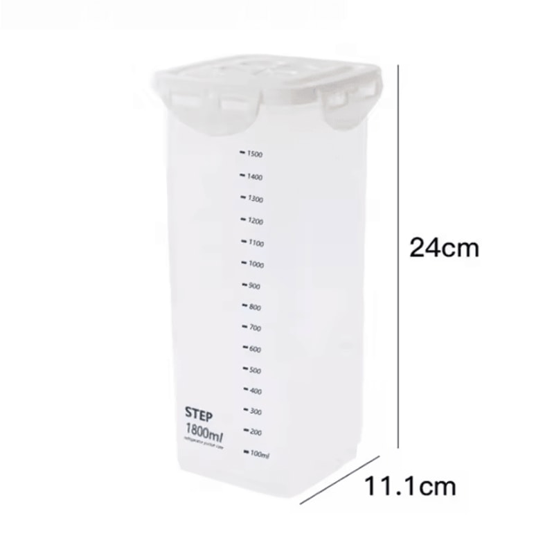 Sealed Kitchen Jars Grain Storage Tanks With Scale MoistureProof Design 9