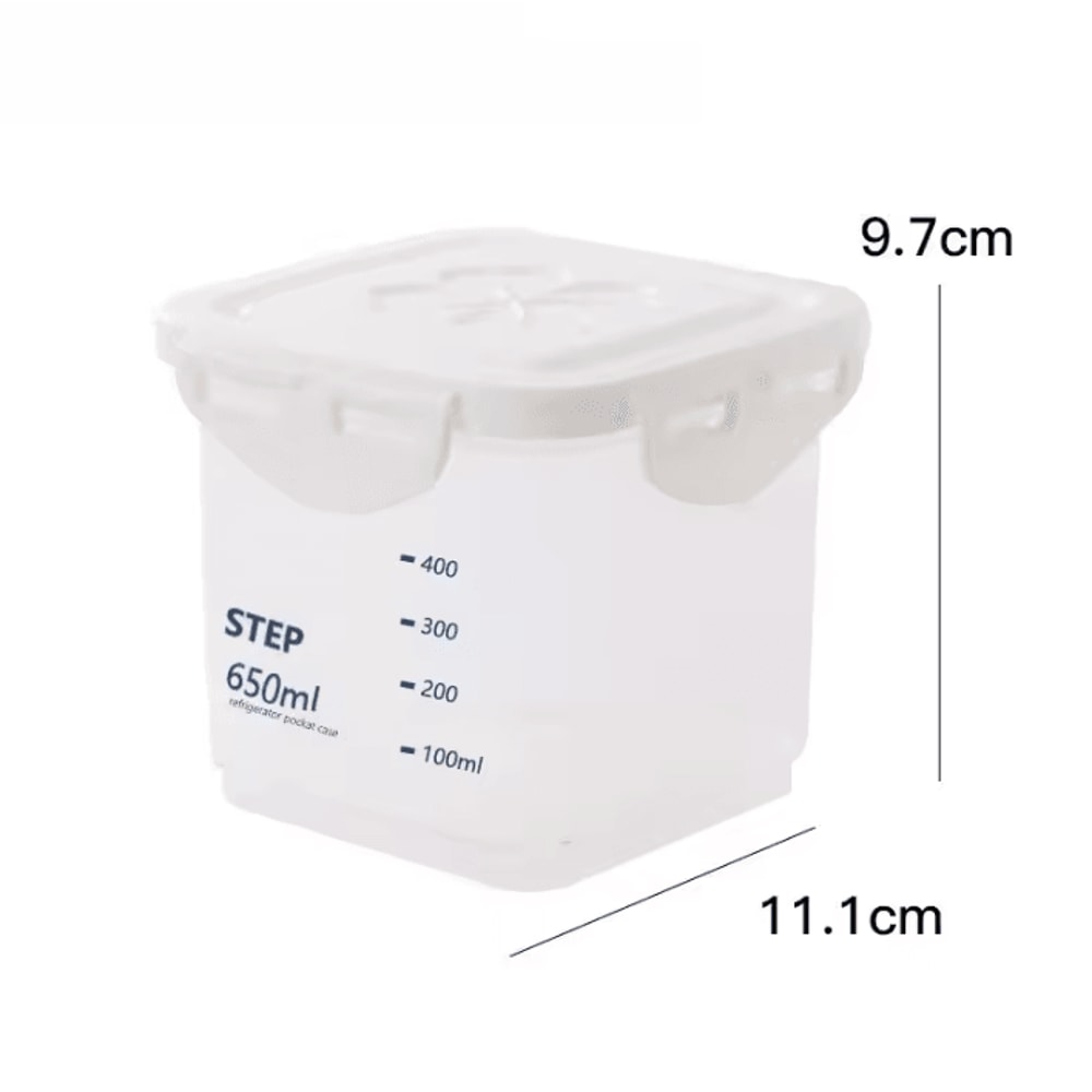 Sealed Kitchen Jars Grain Storage Tanks With Scale MoistureProof Design 7