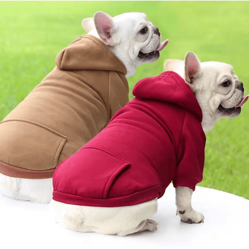 Small Dog Clothes Warm Pet Dog Outfit For Chihuahua French Bulldog And Puppies 0
