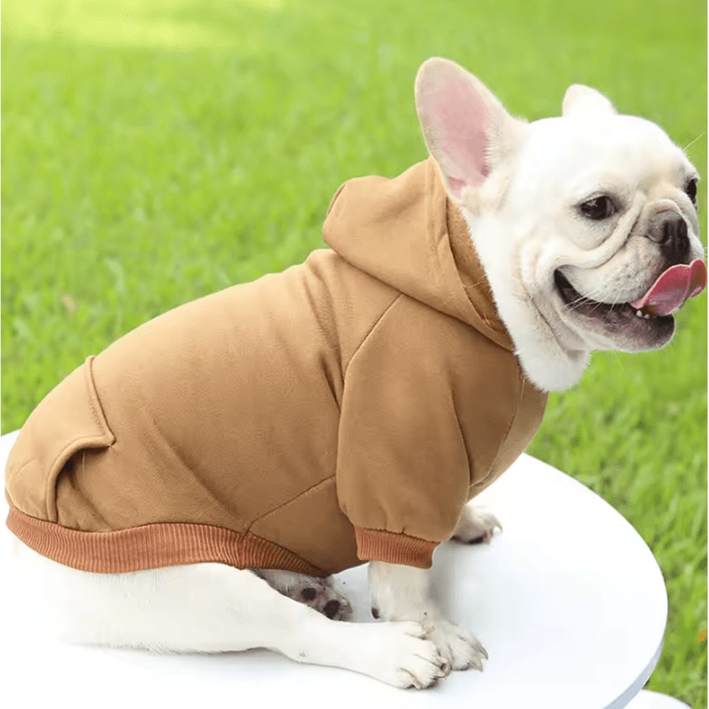 Small Dog Clothes Warm Pet Dog Outfit For Chihuahua French Bulldog And Puppies 2