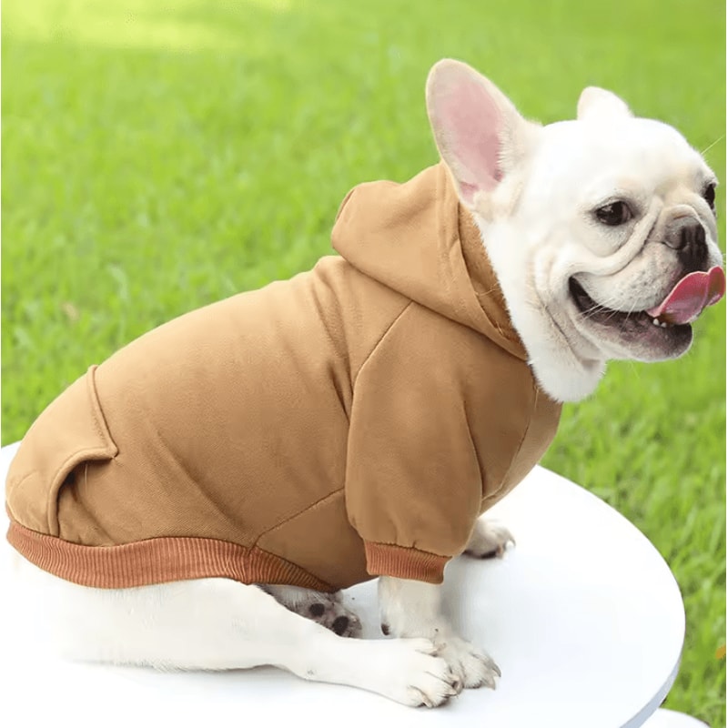 Small Dog Clothes Warm Pet Dog Outfit For Chihuahua French Bulldog And Puppies 2