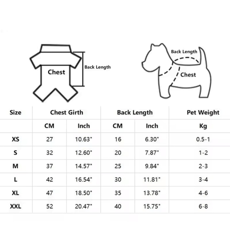 Small Dog Clothes Warm Pet Dog Outfit For Chihuahua French Bulldog And Puppies 4