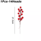 Christmas Artificial Berries Fake Holly Berry Bouquet For Holiday Decor 8