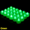 LED Flameless Candles Colorful Battery Operated Tealight Set For Parties Home Decor 9