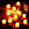 LED Flameless Candles Colorful Battery Operated Tealight Set For Parties Home Decor 2