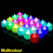 LED Flameless Candles Colorful Battery Operated Tealight Set For Parties Home Decor 11
