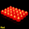 LED Flameless Candles Colorful Battery Operated Tealight Set For Parties Home Decor 6