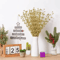 Gold Christmas Berry Stems Decorative Flash Artificial Berries For Holiday Crafting 2