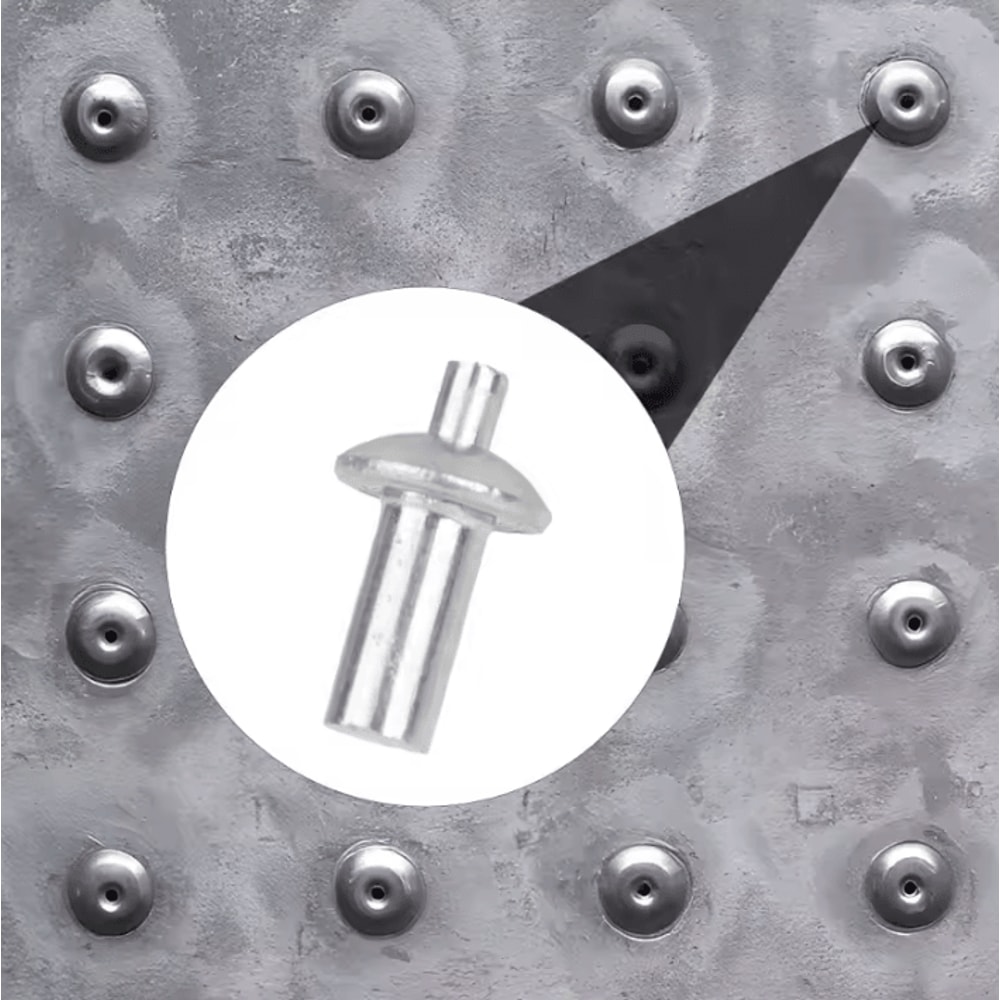 Hammer Drive Expansion Rivets Aluminum KnockIn Fastener Pins For Hardware 2