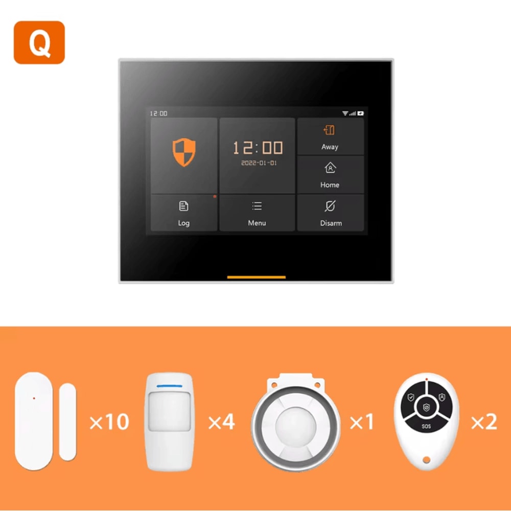 Smart Home Alarm System Tuya WiFi Wireless Security Kit Compatible With Alexa And Google Home 11