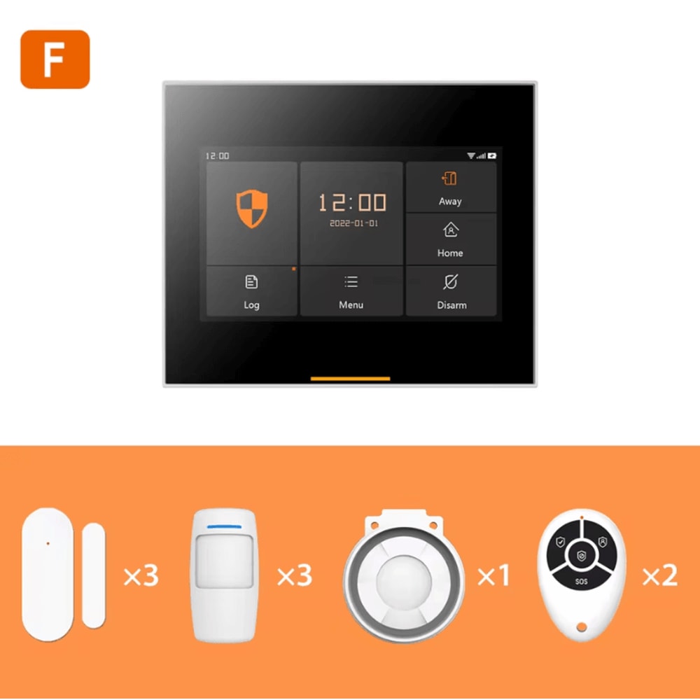 Smart Home Alarm System Tuya WiFi Wireless Security Kit Compatible With Alexa And Google Home 7