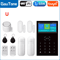 WiFi GSM Alarm System 43Inches Smart Home Security Panel With Temperature Display 6