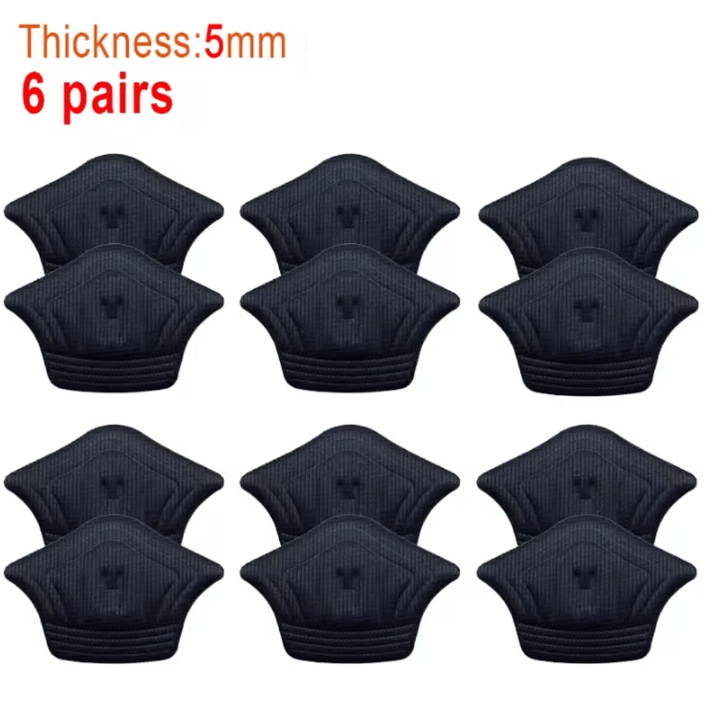6 Pair12 Pcs Adjustable Heel Pads Lightweight Shoe Insoles For Sport Comfort And Cushioning 7