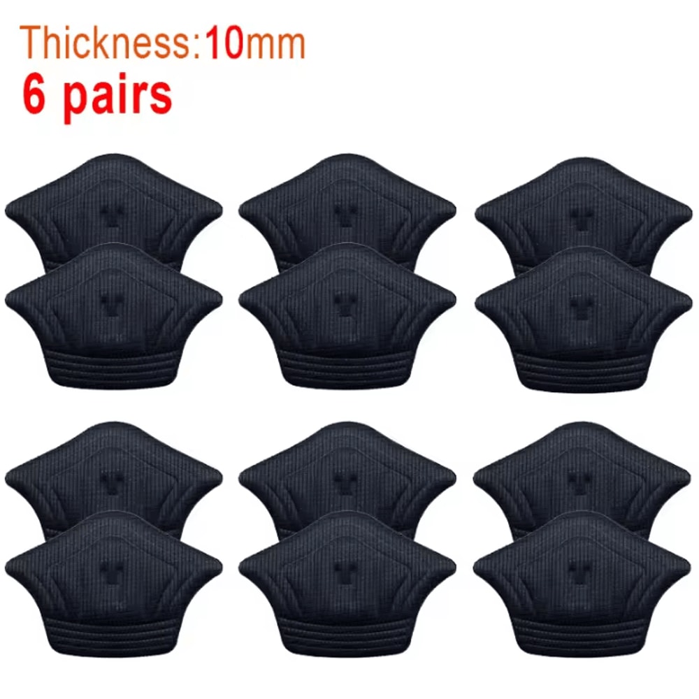 6 Pair12 Pcs Adjustable Heel Pads Lightweight Shoe Insoles For Sport Comfort And Cushioning 8