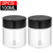 Clear Spice Bottles Set Plastic Seasoning Jars For Salt Pepper And BBQ Spices 7