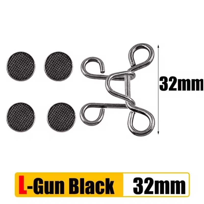 Adjustable Waist Button Extenders Set NoSew Jeans Waist Adjuster For Instant Fit 10