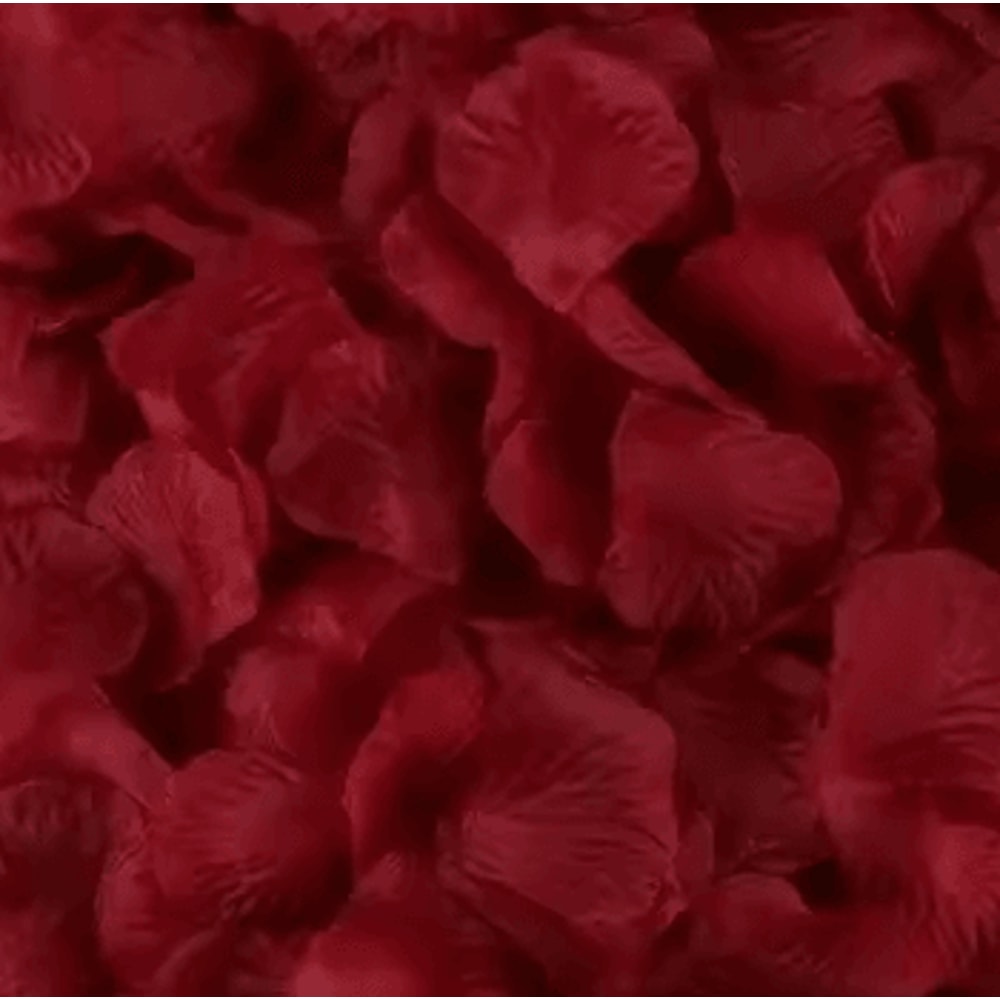 Artificial Rose Petals Red Silk Petal Decor For Weddings Valentines Day And Parties 7