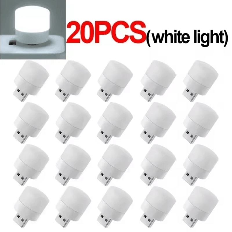 USB Night Light Mini LED Reading Lamp With Eye Protection For Home And Travel 12