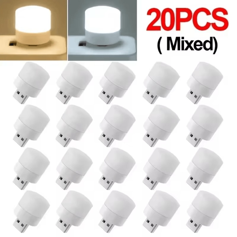 USB Night Light Mini LED Reading Lamp With Eye Protection For Home And Travel 14