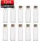 Mini Glass Bottles With Cork Stoppers DIY Decoration Vials For Crafts And Messages 11