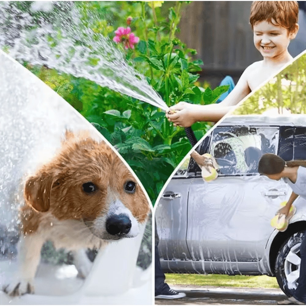 Best Selling Garden Watering Hose 12Inches Flexible Double Latex High Pressure Hose 5