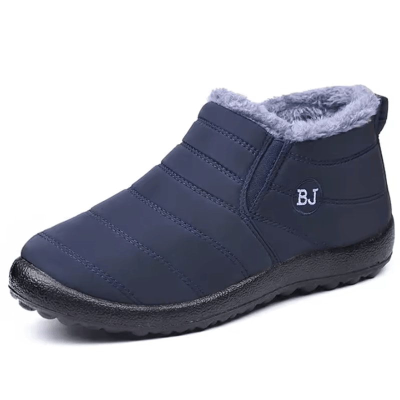 Waterproof Winter Boots For Women Plush Snow Ankle Boot Shoes For Cold Weather 8